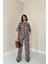 Leopar T-Shirt ve Pantolon Takım 1