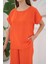 Oranj T-Shirt ve Pantolon Takım 4
