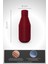Zen Bordo Renk Modern Dekoratif Vazo – Minimalist ve Doğal Görünüm (23 cm ) 2