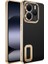Redmi Note 14 5g Kılıf Kamera Korumalı Logo Gösteren Nvg Omega Kapak - Gold 1