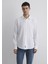 Slim Kırık Beyaz Erkek Gömlek M0211548-70057 4