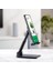 Buffer® Siyah Aynalı Cep Telefonu Sabitleyici Stand Katlanabilir Ayarlanabilir Telefon Standı 1