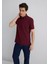 Slim Bordo Erkek Polo Yaka T-Shirt M063247-70394 1