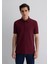 Slim Bordo Erkek Polo Yaka T-Shirt M063247-70394 3
