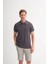 Polo Yaka Antrasit Erkek T-Shirt 4614 4