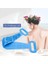 Buffer® Çift Taraflı Banyo Hamam Lifi Silikon Masajlı Yumuşak Duş Lifi Uzun Ömürlü Hazır Banyo Keses 2