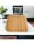 Bambu Lüx Kare Servis 20 * 20 cm, Bambu Sunumluk & Çerezlik Kare Sunum Tabağı, Bambu Kare Sunum Tabağı 1