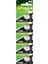 Batteries CR2025 2025 Boy Lityum Düğme Pil, 3 Volt, 5'li Kart, Gri 1