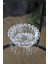 Bubbles Yuvarlak Cam Kristal Lüks Küllük - Kül Tablası - Yuvarlak Kül Tabağı 13 cm 2