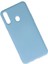 Samsung Galaxy A20S Kılıf Nano Içi Kadife Silikon - Mavi Ynsmr 2