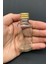 12 Adet Şeffaf Cam Shot Şişesi Sızdırmaz Gold Metal Kapaklı Kolonya Koku Süs Çok Amaçlı Şişe 30ML 2