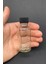 12 Adet Şeffaf Cam Shot Şişesi Sızdırmaz Siyah Plastik Kapaklı Kolonya Koku Süs Çok Amaçlı Şişe 30ML 4
