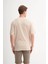 Bisiklet Yaka Bej Erkek T-Shirt 4263 3