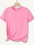 Unısex Pembe Oversize Tshirt 1