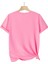 Unısex Pembe Oversize Tshirt 2