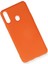 Samsung Galaxy A20S Kılıf Nano Içi Kadife Silikon - Turuncu Ynsmr 2