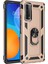 Huawei P Smart 2021 Kılıf Sofya Yüzüklü Silikon Kapak - Gold Ynsmr 1