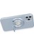 Apple iPhone 11 Pro Max Kılıf Lukka Magneticsafe Kapak - Sierra Blue Ynsmr 4