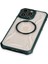 Apple iPhone 12 Pro Kılıf Prag Magneticsafe Kapak - Koyu Yeşil Ynsmr 4