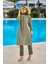 Tam Kapalı Tesettür Mayo - Modern Detaylı Yazlık Mayo M2524 2