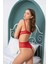 Kalp Desenli Kırmızı Bodysuit 5