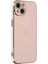 Apple iPhone 14 Kılıf Volet Silikon - Pembe Ynsmr 1