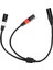 Jorındo JD6079 5pin Xlr Erkek - Çift 3pin Xlr Erkek Kablo Ysplitter Ses Adaptör Kablosu (Yurt Dışından) 1