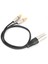 Xlr Erkek - 2 Rca Ses Ayırıcı Kablo Rca - Xlr Adaptör Yama Kablosu Miks Konsolu Mikrofonerkek 0,5 M / 1,6 Ft (Yurt Dışından) 2