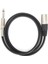 6.35MM Xlr Erkek - Trs Jak Mikrofon Hattı Mikrofon Ses Kablosu Mikrofonlar Hoparlörler Sahne Djxlr Dişi 3 M (Yurt Dışından) 1