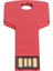 Kırmızı USB Flash Sürücü Alüminyum Alaşımlı Anahtar Şekli Bellek U Diski Araba Bilgisayar Kullanımı Ev GEREÇLERI32GB (Yurt Dışından) 5