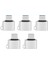 Adet Typec Erkek Usb2.0 Otg Adaptörü Taşınabilir Veri Dönüştürücü Bilgisayar Aksesuarı (Gümüş) (Yurt Dışından) 1
