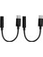 2 Adet USB C - 3,5 mm Kulaklık Deliği Dönüştürücü Ses Adaptörü Kablosu Pixel/samsung Galaxysiyah (Yurt Dışından) 4