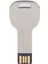 Anahtar Şekil USB Flash Sürücü USB Bellek Diski Bilgisayar Kullanımı Için USB Flash Sürücü SILVER64GB (Yurt Dışından) 1