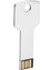 Anahtar Şekil USB Flash Sürücü USB Bellek Diski Bilgisayar Kullanımı Için USB Flash Sürücü SILVER64GB (Yurt Dışından) 3