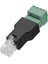 Ethernet Konnektörü RJ11 6P4C Erkek - 4 Pin Vida Terminal Konnektörü (Yurt Dışından) 3