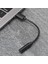 Usbc Type C Adaptör Portu 3,5 mm Aux Ses Jakı Kulaklık Kulaklık Kablosu USB Siyah (Siyah) (Yurt Dışından) 5