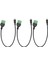 3 Adet Mikro USB 5 Pin Erkek - 5 Pin Vida Kalkanlı Lehimsiz Terminal Fiş Adaptör Kablosu (Yurt Dışından) 1