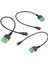 3 Adet Mikro USB 5 Pin Erkek - 5 Pin Vida Kalkanlı Lehimsiz Terminal Fiş Adaptör Kablosu (Yurt Dışından) 5