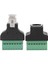Adet RJ45 Dişi Erkek Vida Terminali 8 Pin Cctv Dijital Dvr Adaptör Konnektörü (Yurt Dışından) 1