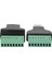 Adet RJ45 Dişi Erkek Vida Terminali 8 Pin Cctv Dijital Dvr Adaptör Konnektörü (Yurt Dışından) 2