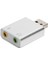 7.1 Kanal Mikrofon USB Harici Ses Ses Kartı Usb'den Toto 3.5 mm Dönüştürücü Kulaklık Adaptörü (Yurt Dışından) 4