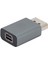 Displayport Adaptörü Alüminyum Alaşımlı Displayport Erkek - Mini Dp Dişi Adaptörü Video Iletimi Için (Yurt Dışından) 2