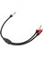 1rca Dişi - 2rca Erkek Kablo 1 Dişi - 2 Erkek Y Ayırıcı Uzatma Kablosu Tv Subwoofer Amplifikatör Dizüstü Bilgisayar Için (Yurt Dışından) 1