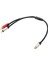1rca Dişi - 2rca Erkek Kablo 1 Dişi - 2 Erkek Y Ayırıcı Uzatma Kablosu Tv Subwoofer Amplifikatör Dizüstü Bilgisayar Için (Yurt Dışından) 4