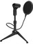 St‑5 Mikrofon Standı Tutucu Masaüstü Katlanabilir Mikrofon Tripod Patlama Önleyici Netblack (Yurt Dışından) 2