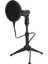 St‑5 Mikrofon Standı Tutucu Masaüstü Katlanabilir Mikrofon Tripod Patlama Önleyici Netblack (Yurt Dışından) 5