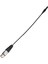 Mini Xlr 3pin Erkek - Xlr 3pin Dişi Alüminyum Folyo Korumalı Bakır Tel Ses Kablosu (Yurt Dışından) 2