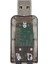 USB Ses Kartı Stereo Sanal 5.1 Kanal Harici Ses Adaptörü 3.5mm Kulaklık Mikrofon Jakları ile Windows Pc Için (Yurt Dışından) 1