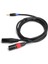 3,5 mm Erkek - 2 Xlr Erkek Kablo Ses Hattı Kablo Beslemesi Mikser Güç Amplifikatörü Için 1,8 M / 5,9 Ft (Yurt Dışından) 5