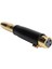 6.35MM Dişi - Xlr Dişi Adaptör Çinko Alaşımlı Ses Çalar Mikrofon Gitar (Yurt Dışından) 3